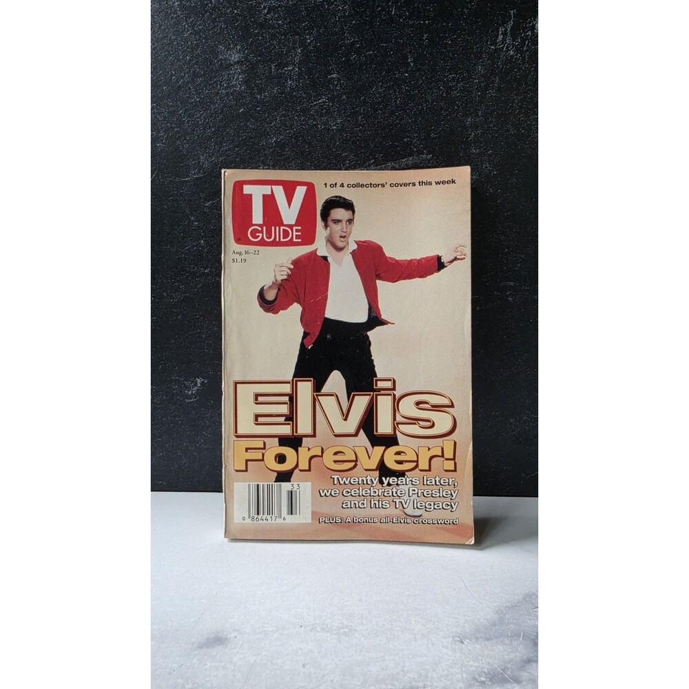 TV Guide August 16-22 1997 Elvis Forever!